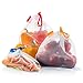 VANDOONA Reusable Mesh Produce Produce Bags for fruit & vegetables grocery shopping | Transparent Washable Eco Friendly Bags with Tare Weight Color Coded Tags. 9 Pack