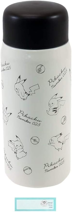 Amazon ポケモン ステンレスボトル 0ml 水筒 保温 保冷 ピカチュウ ポケットモンスター チラシ 当店オリジナルロゴ入り名前シール 2点セット ボトル 名前シール 水筒 マグボトル オンライン通販