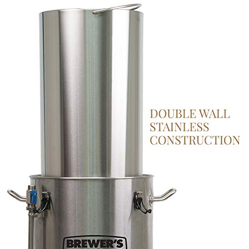 Brewer's Edge Mash and Boil with Pump | All Grain Home Brewing System 7.5 Gallon - Thumbnail 3