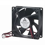 GDSTIME 4500RPM 8cm 80mm x 80mm x 25mm 12v Big Airflow High Speed Dual Ball Bearing Brushless DC Cooling Fan