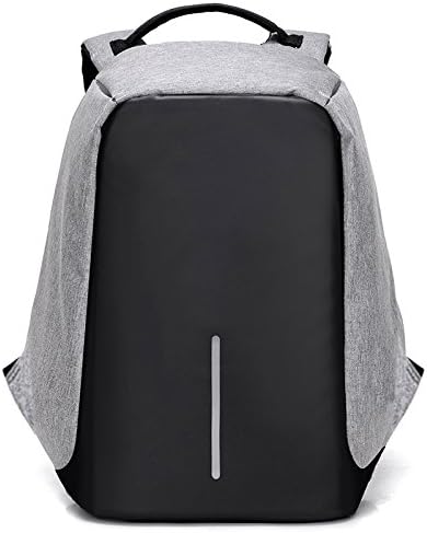Chastep Waterproof Anti-theft Business Laptop Backpack Rucksack Bags Shoulder Bag, Lightweight for School Outdoor Travel Hiking - Grey