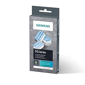 Siemens, ontkalkingstabletten, voor ingebouwde volautomatische surpresso serie en EQ serie volautomatische…