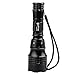 WindFireCREE XM-L T6 U2 LED 1800Lm 5 Modes Waterproof Scuba Diving Flashlight Underwater Waterproof Submarine Light Lamp Flashlight Torch 18650 Rechargeble Flashlight Torch Light Diving Lamp Light