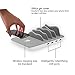 Charging Station for Multiple Devices Wireless, Hometall 5-in-1 Multiple Phone Dock Stand with 4 USB Ports(4 Cables) and 10W QI Wireless Charging Pad, Compatible for iOS, Android, Samsung(Grey)