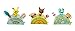 Pokémon Petite Pals Figure Bundle Pack: Pikachu, Eevee And Froakie