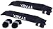Kova Gear Car Soft Roof Rack Luggage Carrier, 2 Rack Pieces with Adjustable and Heavy-Duty Straps