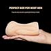 L'aise vie 3D Realistic Doll Vagina Masturbator Doll Male Sex Toys with Soft Stretchy Silicone TPR Safe-Skin Material Cherry Pocket Pussy Stroker for Men（Cherry）