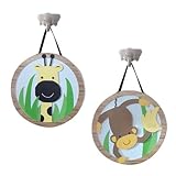Peek a Boo Jungle Wall Decor - Set of 2