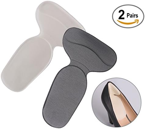 ComfyWomfy - Shoe Heel Pads for High Heels, Boots, Pumps, Canvas and More - Prevent Blisters and Rubbing, Adjustable Size, Cushioning Effect - Durable Silicone