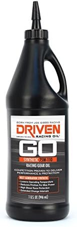 Driven Racing Oil 00631 GO Synthetic Racing Gear Oil - 75W110 12 Quart Case