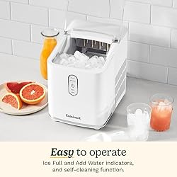 Cuisinart Compact Bullet Ice Cube Maker, IMC-2