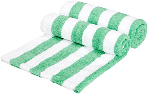 2 AmazonBasics+Beach+Towel+Cabana+Stripe
