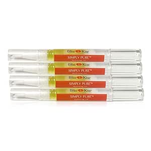 New Bliss Kiss Simply Pure Cuticle & Nail Oil Starter Kit - Vanilla (858566006536)