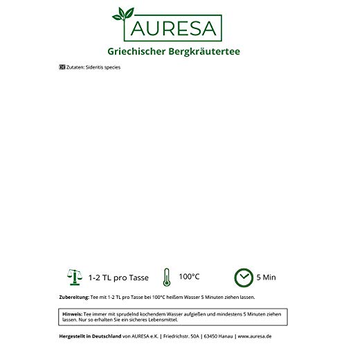 AURESA Kräutertee Griechischer Bergkräutertee | Süß-würziger Geschmack | Traditioneller Tee aus Griechenland – Bild 5