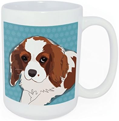 Pop Doggie Cavalier King Charles Spaniel Time to Walk The Dog Coffee Mug