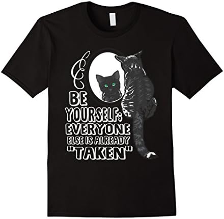 Men's Sexy Black Cat T-Shirt XL Black