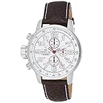Invicta-Mens-2771-Force-Collection-Stainless-Steel-Left-Handed-Watch-with-Brown-Leather-Band