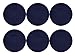 Set of 6 Pyrex Blue Round Storage Lid Cover fits 6 & 7 cup Round Dishes # 7402-PC (6)