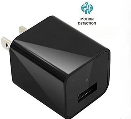 Electronics Nanny Cam 1080P HD USB Phone Wall Hidden Spy Camera Charger with Motion Detection and 32GB Internal Memory