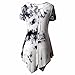 Women Plus Size Clothing, Women Ladies Short Sleeve Casual Shirt Tops Blouse S-5XL