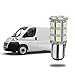 Smautop 10pcs Super Bright Low Power 1157 Led Bulbs BAY15D 7528 2057 2357 27SMD 5050 6500K White for Car RV Turn Signal Backup Reverse Parking LED Light Bulbs-2 Yr Warranty