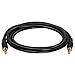 Cmple - 3.5mm Aux Audio Cable Stereo 6 ft AUX Cable Male to Male Speaker Cable Auxiliary Cord Adapter for Car, Phone, Headphones - Black