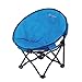 KingCamp Cute Saucer Chair Moon Round Mini Size Ultralight Portable Compact Folding with Safe Lock for Camping Picnic Outdoor with Carry Bag