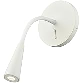Kuzco Lighting Eton 5-in White LED Wall Sconce