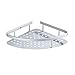 niceeshop Wall Mounted Bathroom Organizer, (TM) Multi-function Storage Shelf with Hair Dryer Holder Rack (Style 4)