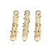 GNB PET Natural Wood Bird Perch Set, Parrot Stand Wood Perches Paw Grinding Stick, Nature Wood Stand Toy Branch Birdcage Stands, 3 Pack
