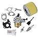 New Pack of Carburetor Carb + Air Filter + Gaskets + Oil Dipstick + Spark Plug Kits fit for Honda Gx240 8hp Gx270 9hp Replaces #16100-ZE2-W71 and 16100-ZH9-W21