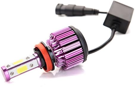 Pair H11 H8 H9 LED Headlight 360 Dagree Auto Headlamp 200W 6000K Light Bulbs Kit for Low Beam TOYOTA Camry