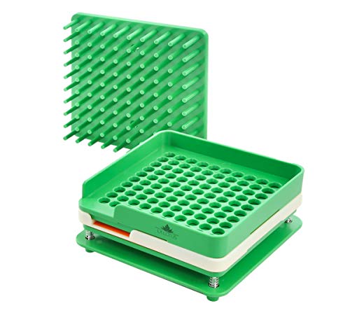 LX Lotus Med Capsule Filling Machine Size 00# (Pharmacist Designed and Recommended!) w/Easy to Read English Manual Fills 100 Capsules Per Use in Minutes Redesigned to Make Pills Faster American