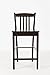 Slat Back Counter Height Stool - Set of 2