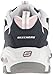 Skechers womens D'lites Looking Glass Memory Foam Lace-up Sneaker,Navy/White Lace,8.5 M US
