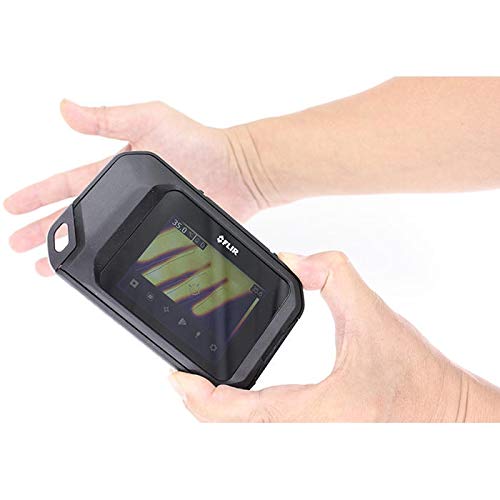 MOMIN Infrarot-Wärmebildkamera Compact Professionelle Wärmebildkamera Infrarot-Bildwandler 80 × 60 Pixel (Farbe…