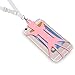 Cell Phone Lanyard Strap Universal Smartphone Case Cover Neck Holder Wrist Strap Compatible i Phone X 8 7 6 Plus Galaxy S9 S8 S7 Plus Note 8 Moto LG & More(Pink)