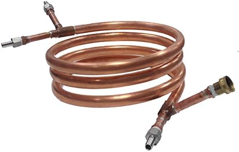 Quick Chill Copper Counter Flow Wort Heat Exchanger/Chiller