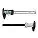 QST 150mm 6 inch LCD Digital Electronic Carbon Fiber Vernier Caliper Gauge Micrometer 0-6