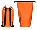 MARCHWAY Floating Waterproof Dry Bag 5L/10L/20L/30L, Roll Top Dry Sack for Kayaking, Rafting, Boating, Swimming, Camping, Hiking, Beach, Fishing, Skiing, Snowboarding (Deep Orange, 20L)