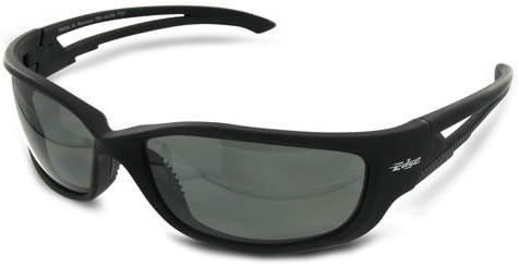 Tsk-Xl216 Black Frame / G-15 Silver Mirror Lens Sunglasses - Kazbek Polarized by Edge Safety Eyewear