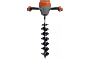 MOWRO Redback 40V Earth Auger Cordless Post Hole Digger Brushless Motor with 6Ah Battery 5A Charger