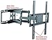 Husky Mount Full Motion TV Wall Mount Bracket Fits Most 32