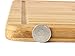 Classic Bamboo Extra Large Bamboo Cutting Board with Drip Groove on Top Side