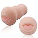 Male Masturbator Pocket Pussy Realistic Oral Sex Toys for Men(Flesh(Oral Type))