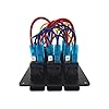 Iztoss-3-gang-rocker-switch-panel-with-power-socket-31A-dual-USB-wiring-kits-and-DC12V24V-for-Marine-Boat-Car-Rv-Vehicles-Truck-blue-led