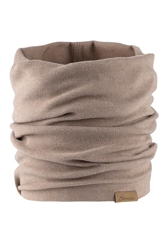 Sterntaler Écharpe Tubulaire Tricoté Fine Écharpe tubulaire Tricoté Fine Unisexe - Adulte, sable, 1