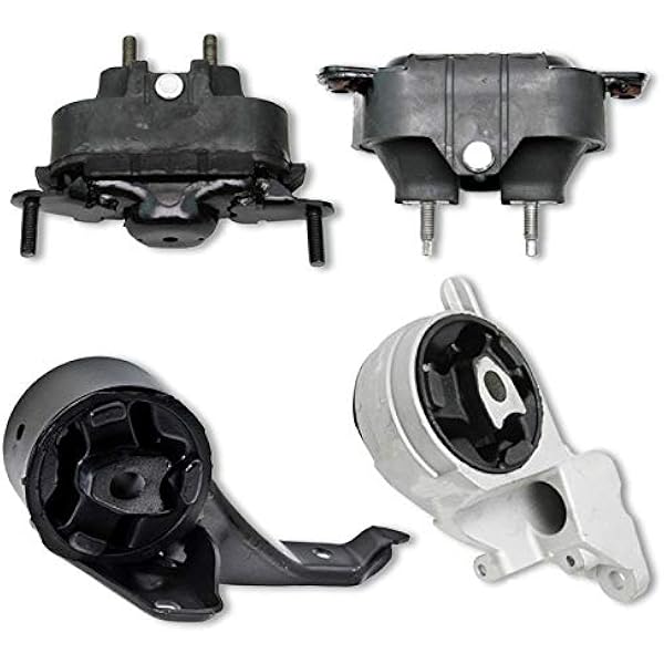 Amazon Com K1824 Fits 2004 2008 Chevrolet Malibu Pontiac G6 Saturn Aura 3 5l Motor Trans Mount 4pcs A5354hy A5356hy A5357 A5355 Automotive