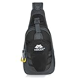 Vbiger Multi-functional Outdoor Sports Chest Bag Sling Shoulder Pack (Black)