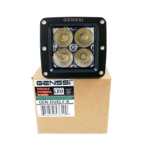 Genssi Duely Floodlight Flood Grille Bumper Bar Light 4x4 Off Road 20W